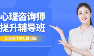 心理咨询师培训班 心理咨询师培训班